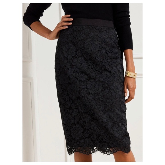 Talbots • Lace Pencil Skirt • Size 4 - Picture 1 of 5